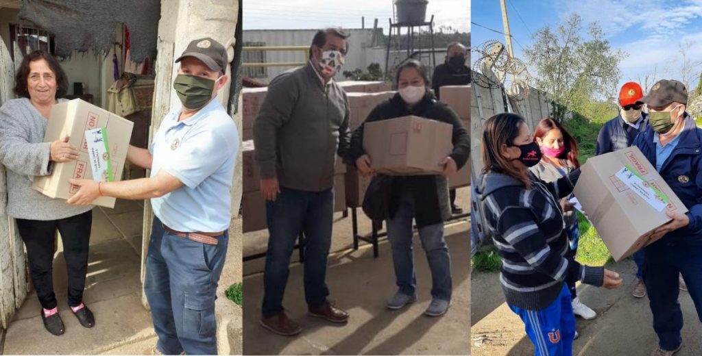 Granadilla se volcó a apoyar a sus trabajadores y a la comunidad