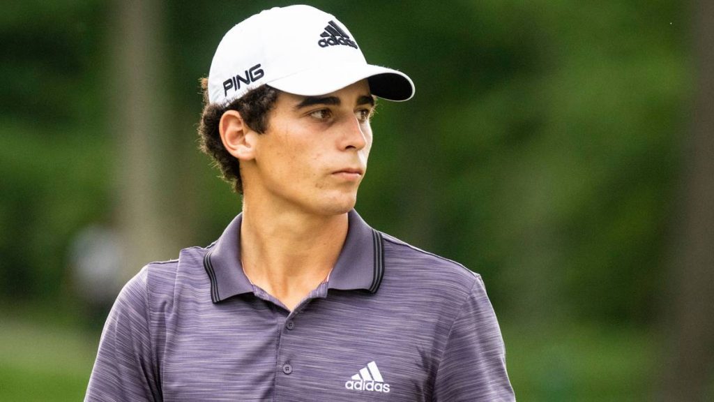 Joaco Niemann no termina como esperaba en el Wyndham Championship