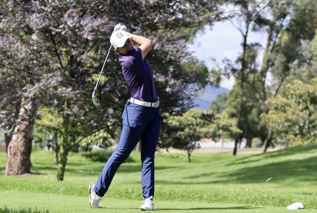 Natalia Vilavicencio se despide de la Q-Series al LPGA
