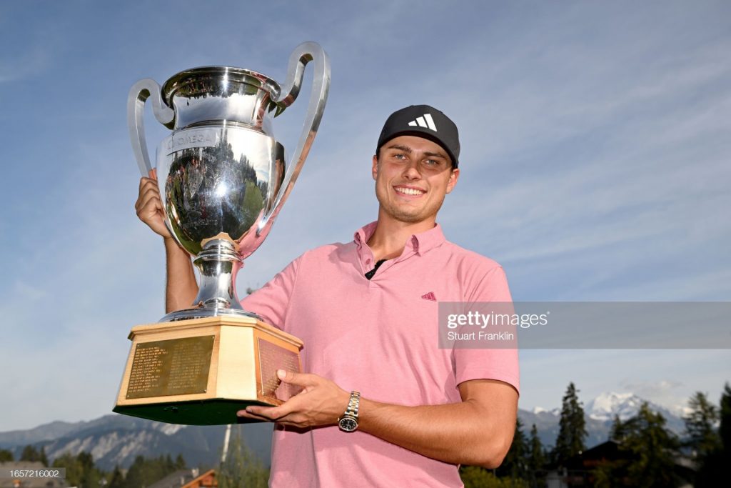 Ludvig Aberg gana en el DP World Tour 87 días después de hacerse profesional
