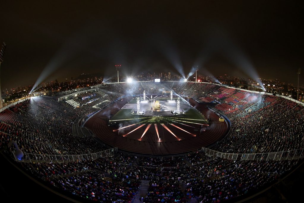 Así fue la inauguración de los Juegos Panamericanos Santiago 2023