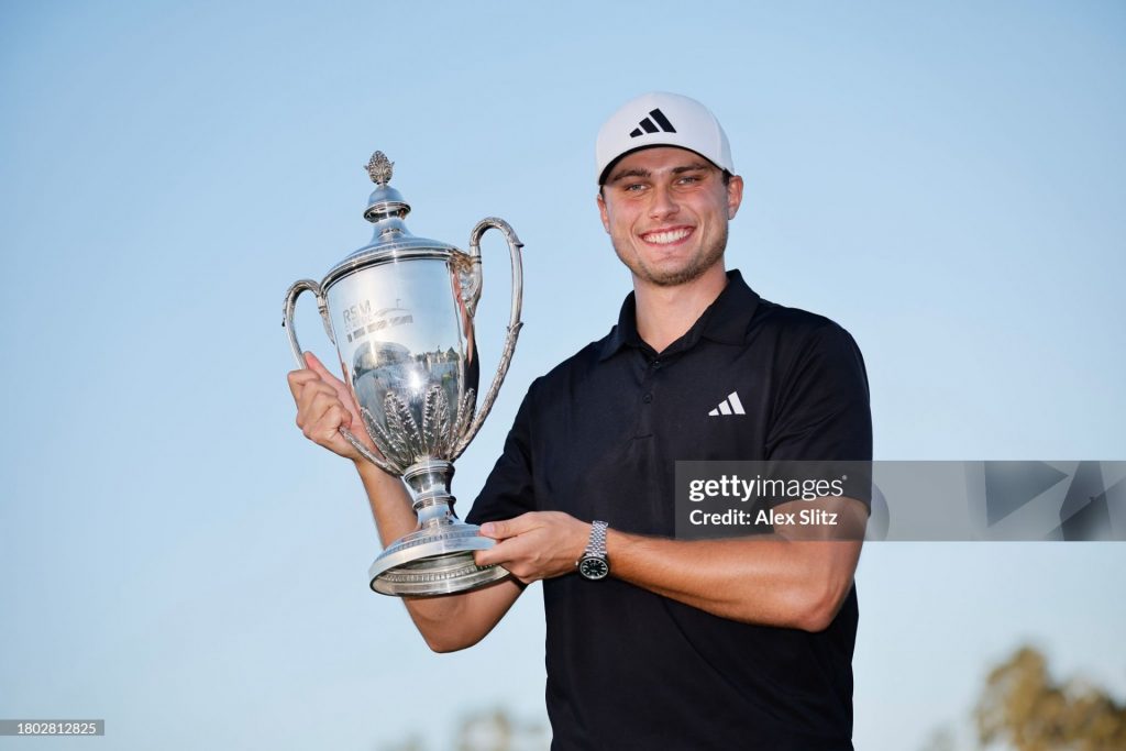 El "rookie" Ludvig Aberg sorprende con su primera victoria en el PGA Tour